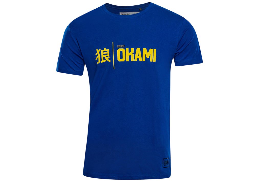 Okami T-Shirt Kanji - blue